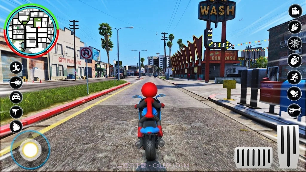 火柴人绳索蜘蛛侠截图3 火柴人绳索蜘蛛侠截图3