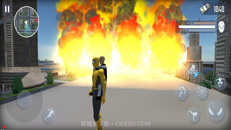 火柴人蜘蛛英雄3D最新版截图3 火柴人蜘蛛英雄3D最新版截图3