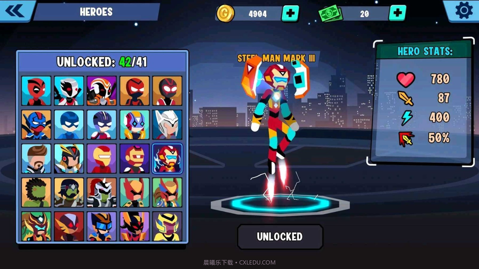 火柴人全明星乱斗截图1 火柴人全明星乱斗截图1