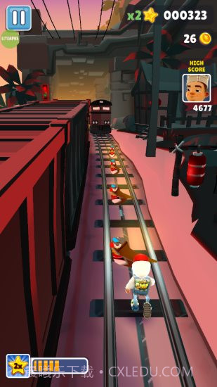 地铁跑酷小鸟金币版截图2 地铁跑酷小鸟金币版截图2