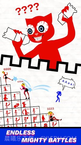 火柴人战斗强大的塔防战争（Stick Battle: Mighty Tower）截图1