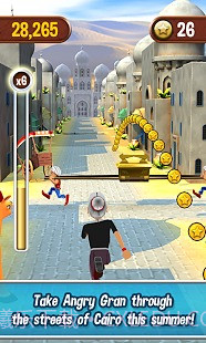 愤怒的老奶奶玩酷跑截图1 愤怒的老奶奶玩酷跑截图1