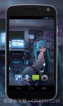 初音未来动态壁纸(Hatsune Miku Live Wallpaper)app截图3 初音未来动态壁纸(Hatsune Miku Live Wallpaper)app截图3