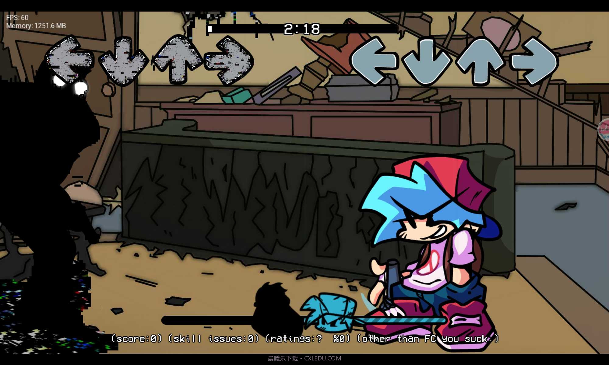 fnf恶搞之家错误化模组手机版截图2