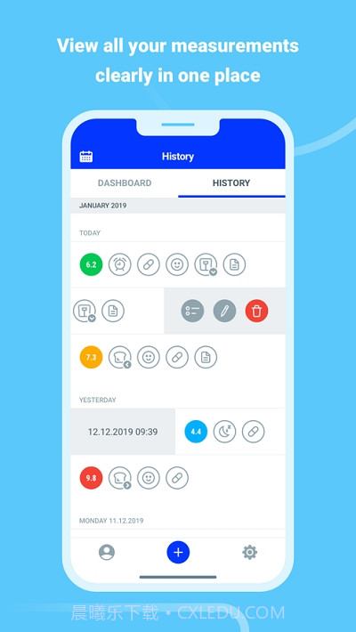 Glucly(糖尿病助手)截图3 Glucly(糖尿病助手)截图3