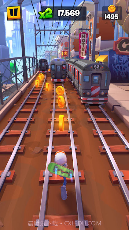 滑板英雄跑酷截图2 滑板英雄跑酷截图2