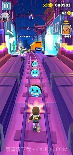 地铁跑酷eurfex菜单双旦截图1