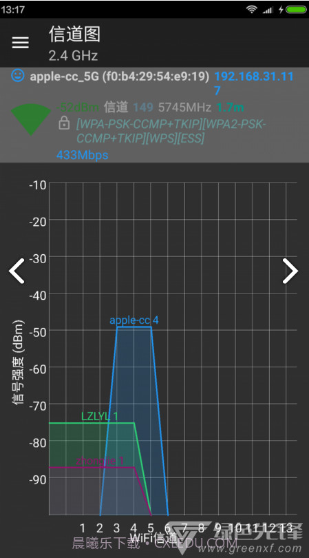 Wifi分析助手(wifi分析助手改变信道)V7.2.8 安卓手机版截图3 Wifi分析助手(wifi分析助手改变信道)V7.2.8 安卓手机版截图3