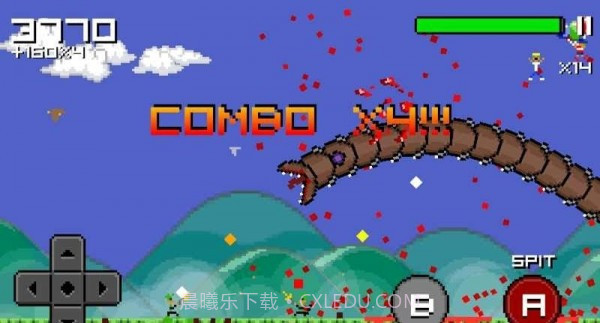 像素死亡蠕虫截图3