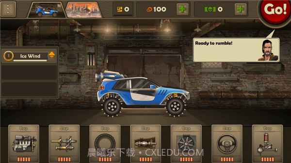 战车撞僵尸3汉化版截图1 战车撞僵尸3汉化版截图1