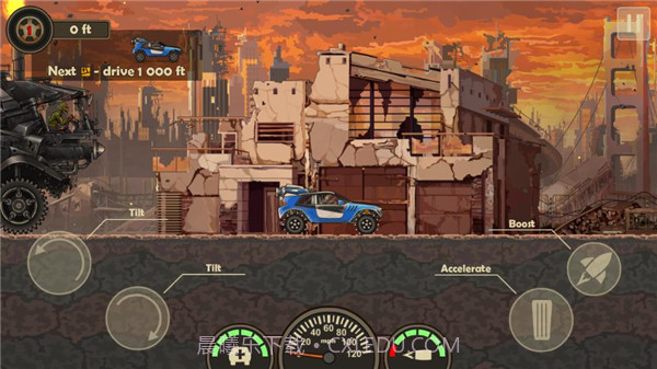 战车撞僵尸3汉化版截图2 战车撞僵尸3汉化版截图2