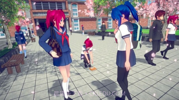 转校到有魔法少女的npc学校截图1 转校到有魔法少女的npc学校截图1