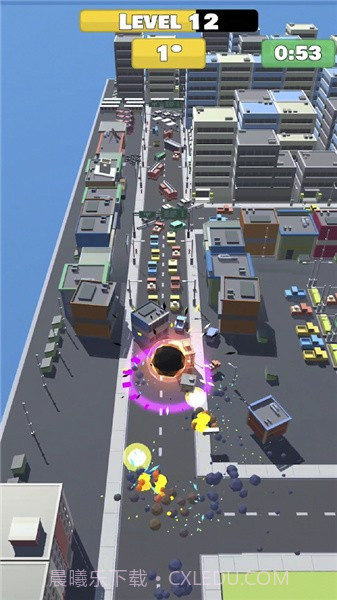 龙卷风摧毁城市3D截图3 龙卷风摧毁城市3D截图3