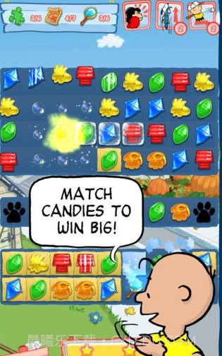 史努比糖果侦探手机版截图3 史努比糖果侦探手机版截图3