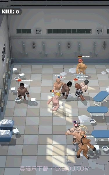 肌肉男更衣室战争截图1 肌肉男更衣室战争截图1