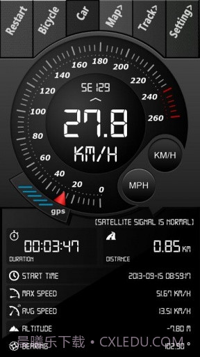 GPS速度计截图1 GPS速度计截图1
