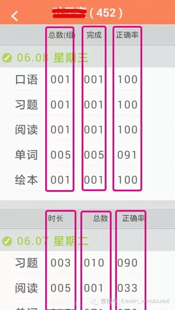 ilearn家长截图3