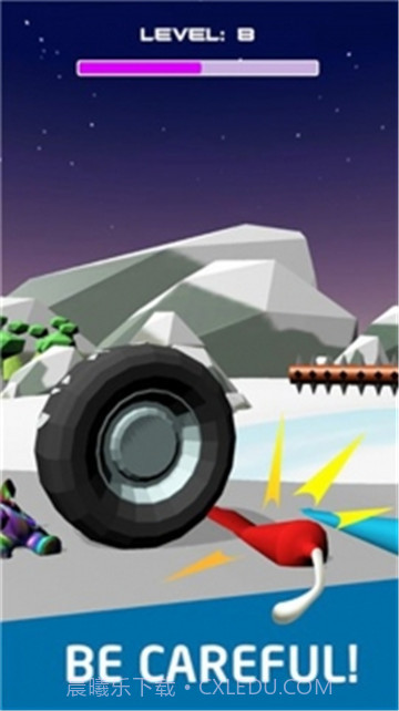 火柴人破碎轮截图1