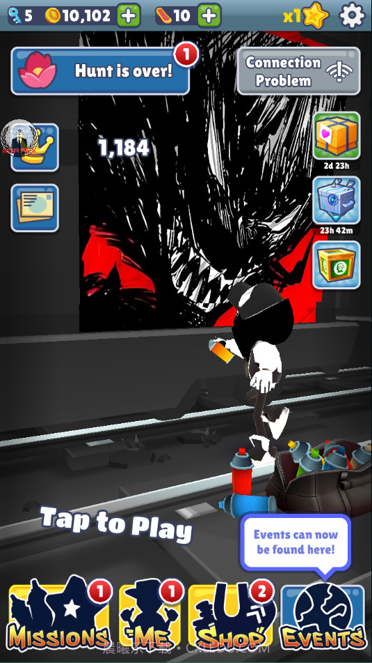 地铁跑酷怪兽5.0截图4 地铁跑酷怪兽5.0截图4