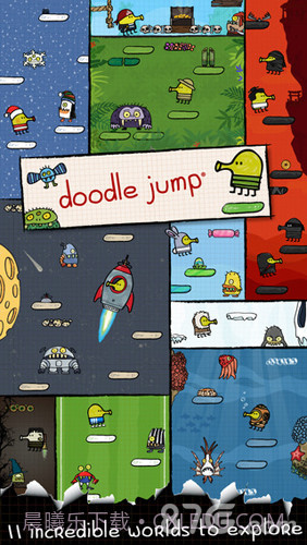 涂鸦跳跃十周年纪念截图1 涂鸦跳跃十周年纪念截图1