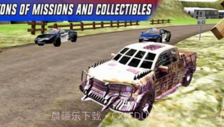 警车越野追逐截图2 警车越野追逐截图2