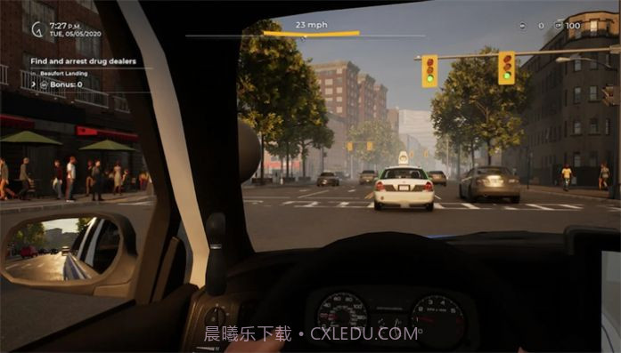 警察模拟巡逻办公室截图3