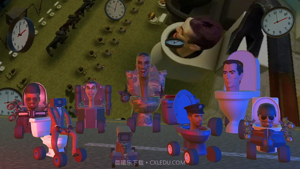 斯基比迪厕所漂移赛车截图1 斯基比迪厕所漂移赛车截图1