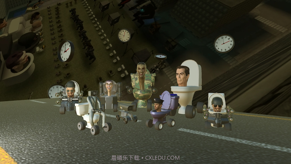 斯基比迪厕所漂移赛车截图2 斯基比迪厕所漂移赛车截图2