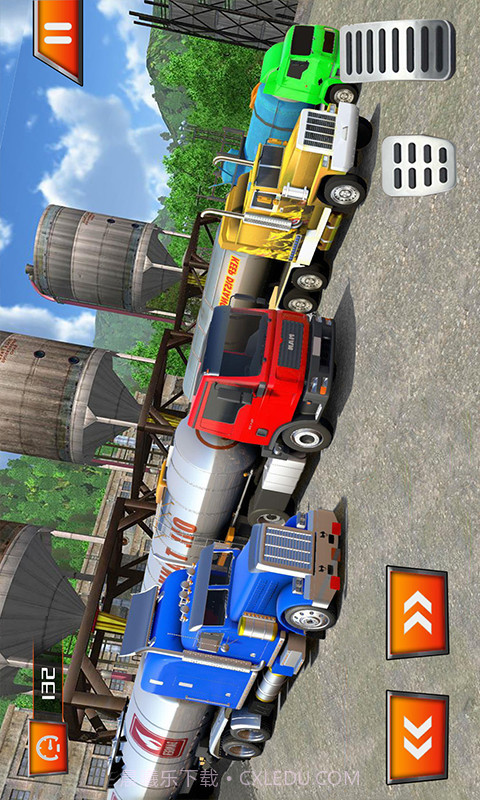 油罐车山地模拟截图2 油罐车山地模拟截图2