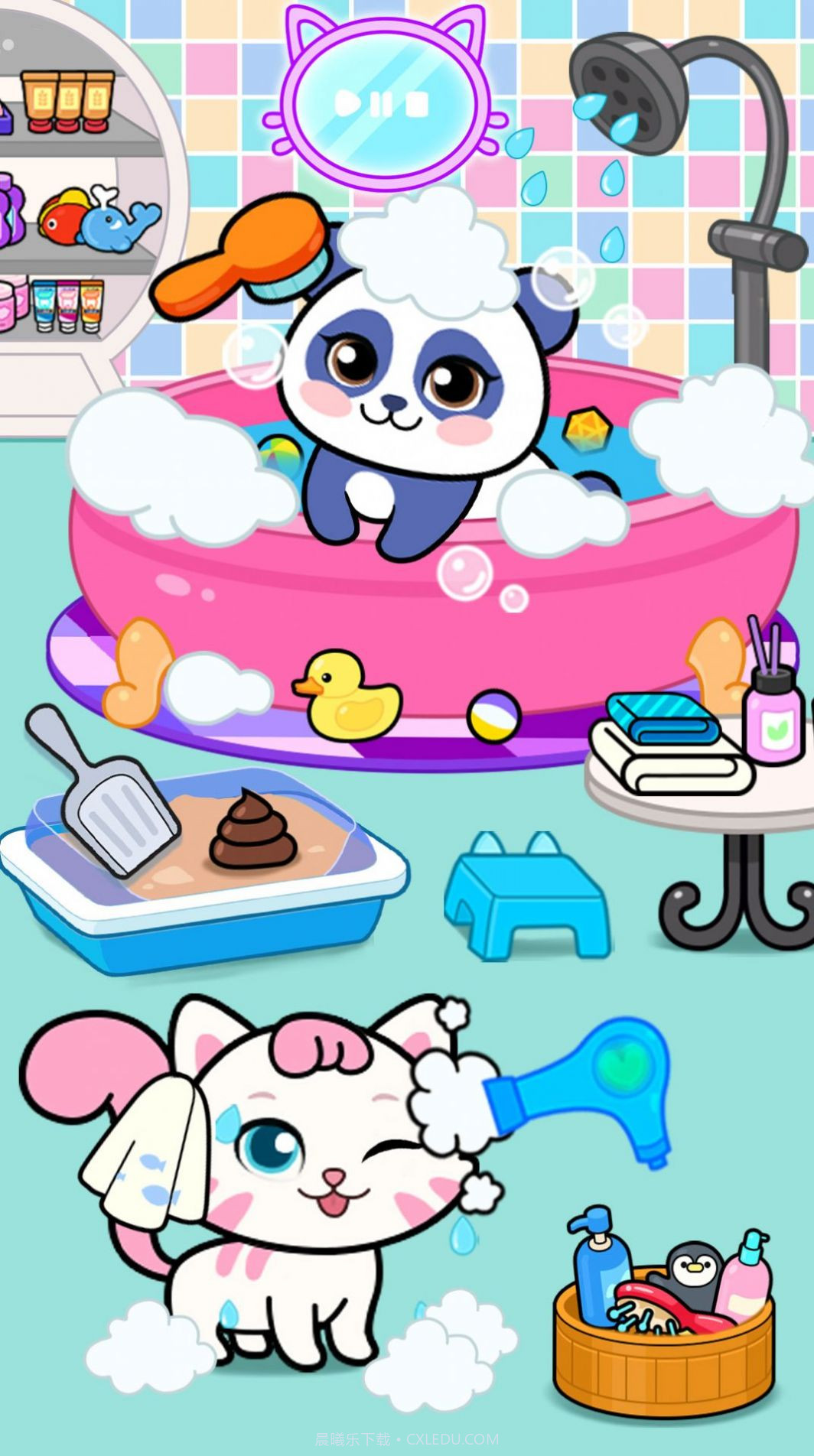 剪纸公主的梦幻城堡手机版截图2