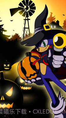 索尼克万圣节跑酷最新版截图1 索尼克万圣节跑酷最新版截图1