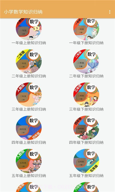 小学数学知识归纳截图1 小学数学知识归纳截图1