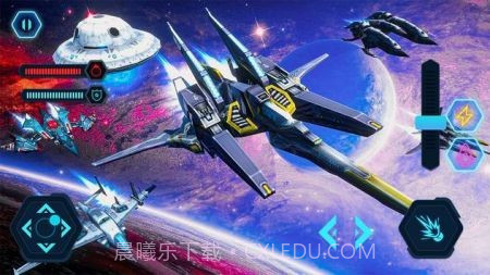 科幻射击喷气机3D截图3