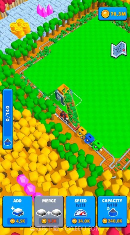 火车矿工闲置铁路截图2 火车矿工闲置铁路截图2