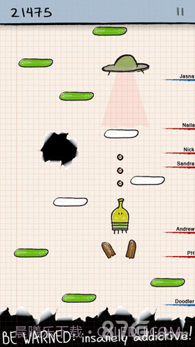 涂鸦跳跃十周年纪念最新版截图2 涂鸦跳跃十周年纪念最新版截图2
