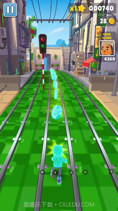 地铁跑酷蜘蛛金币版截图3 地铁跑酷蜘蛛金币版截图3