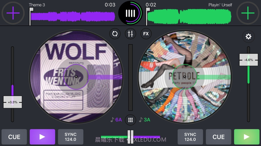 Cross DJ Pro(DJ打碟混音器)截图2 Cross DJ Pro(DJ打碟混音器)截图2