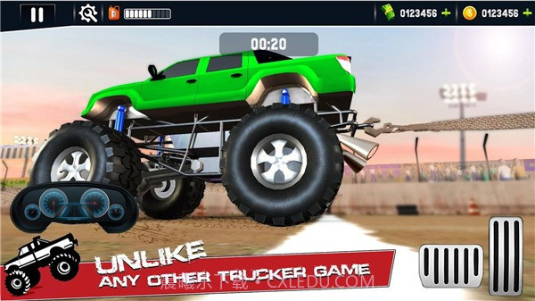 大脚车拔河模拟器截图2