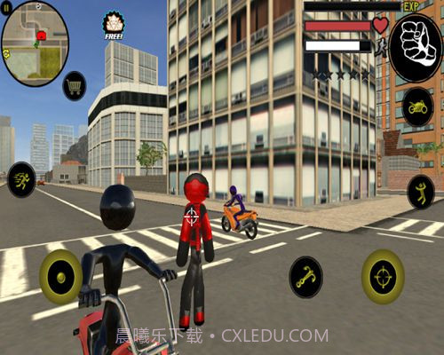 火柴人绳索英雄1截图3 火柴人绳索英雄1截图3