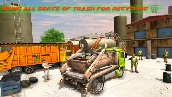 垃圾卡车模拟器2019截图4