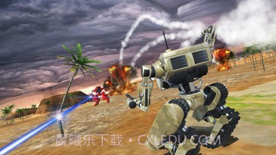 战争中的机器人截图2