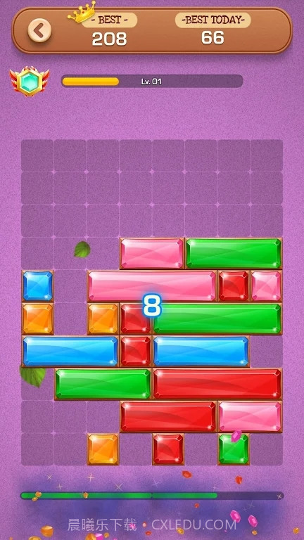 降落的三色方块免费版截图2 降落的三色方块免费版截图2