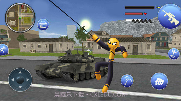 城市绳索蜘蛛侠截图1