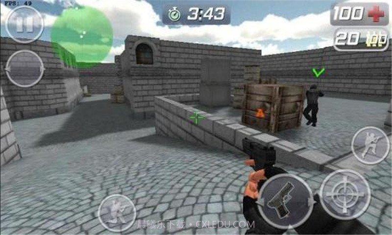 反恐枪战3D截图1 反恐枪战3D截图1