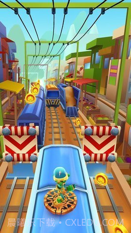 地铁跑酷中文版(Subway Surf)截图3 地铁跑酷中文版(Subway Surf)截图3