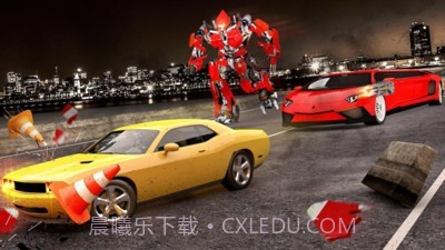 警察豪华轿车机器人改造截图2