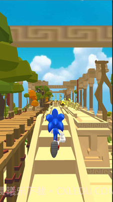 索尼克跑酷截图1