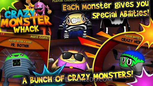 怪物也疯狂 Crazy Monster Whack截图3 怪物也疯狂 Crazy Monster Whack截图3