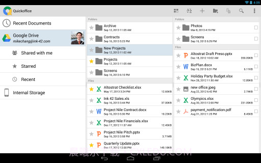 谷歌文档 Quickoffice截图4