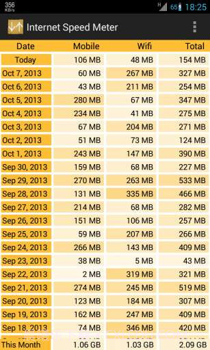 网络测速仪 Internet Speed Meter截图4 网络测速仪 Internet Speed Meter截图4